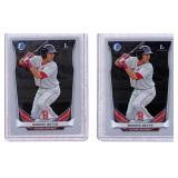 2014 Bowman Chrome Mookie Betts Rookie Cards (2)