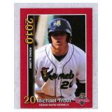 2010 Michael Trout Cedar Rapids Kernels Card