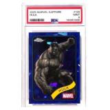 2025 Marvel Sapphire Hulk Card, PSA 9