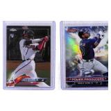 (2) Ronald Acuna Jr. Topps Rookies