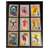 Complete Set of DC Comics Superhero Trading Cards