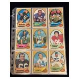 1970 Topps Football Cards (45) in Sleeve