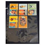 (5) Vintage Football Trading Cards