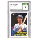 1989 Topps Traded Ken Griffey Jr. RC CSG 7