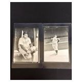 Four Vintage Baseball Player Photographs