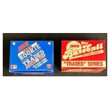 1989 Baseball Trading Card Sets, Lot of 4