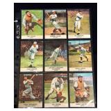 1961 Golden Press Baseball (9 Cards)