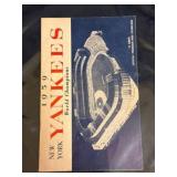 1959 New York Yankees Program with Advertisement