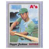 1970 Topps Reggie Jackson Baseball Card #140
