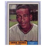1961 Topps Ernie Banks Baseball Card #350