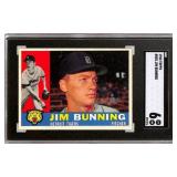 1960 Topps Jim Bunning #502 SGC 6