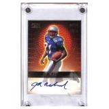 J.R. Redmond Autographed Football Card