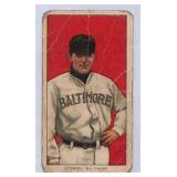 1909-11 T206 Strang Baseball Card, Piedmont Back