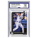 2025 Topps Shohei Ohtani Dodgers Card, Gem Mint 10