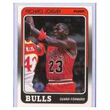 1988 Fleer Michael Jordan Basketball Card #17