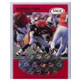 1999 Edgerrin James Signed Sage Rookie Cards