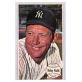 1964 Topps Giants Mickey Mantle Card #25