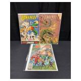 Three Bronze Age Hawkman Comic Books