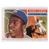 1956 Topps Hank Aaron Baseball Card #31