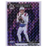 2025 Panini Mosaic Drake Maye England Games Card