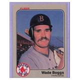 1983 Fleer Wade Boggs Rookie