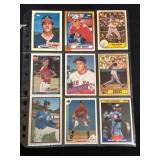 (9) Baseball Cards Lot Featuring Hall of Famers