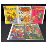 Five Assorted Comic Books