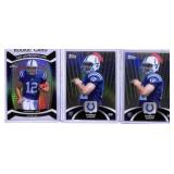 3 Andrew Luck Rookie Football Cards