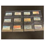 1962 Lyons Tea 32-Card Set Featuring Ships