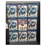 (18) 1990 Pro Set Barry Sanders Football Cards