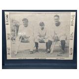 Photograph Print of Babe Ruth/Gehrig