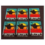 Six Unopened Robin Hood Packs