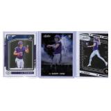 (3) J.J. McCarthy Rookie Football Cards