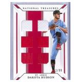 2019 Panini National Treasures Dakota Hudson Card