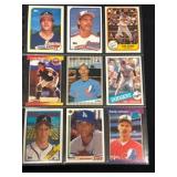 (9) Baseball Cards