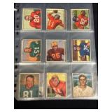 (27) 1948 Bowman Football Trading Cards