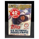2014 Topps U.S. Olympic & Paralympic Box