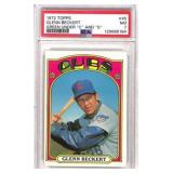 1972 Topps #45 Glenn Beckert Baseball Card PSA 7