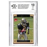 2006 Topps Reggie Bush Rookie Card #N011A, BCCG 10