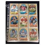 (45) 1970 Topps Football Cards