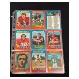 (45) Vintage Football Cards (1969 Topps)