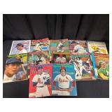 (12) Vintage Baseball Magazines Assortment