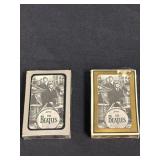 Two Decks of Beatles-Themed Playing Cards