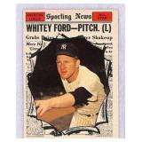 1961 Topps Whitey Ford Baseball Card #586