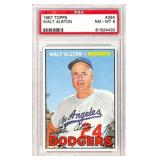 1967 Topps Walt Alston #294 PSA 8