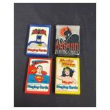 Vintage DC Comics Playing Card Decks