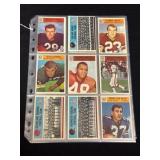 1960s Philadelphia NFL Trading Cards