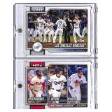 2023 Topps MLB Baseball Dodgers & Leaders