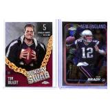 Tom Brady Topps Chrome Football Cards