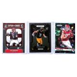 3 Football Trading Cards, Panini
